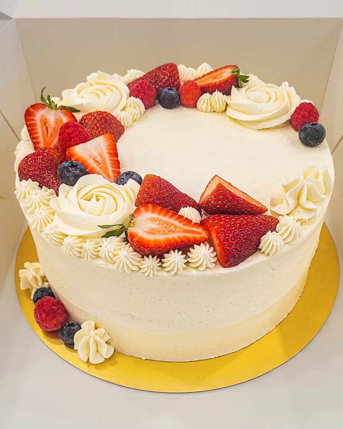 Strawberry cake