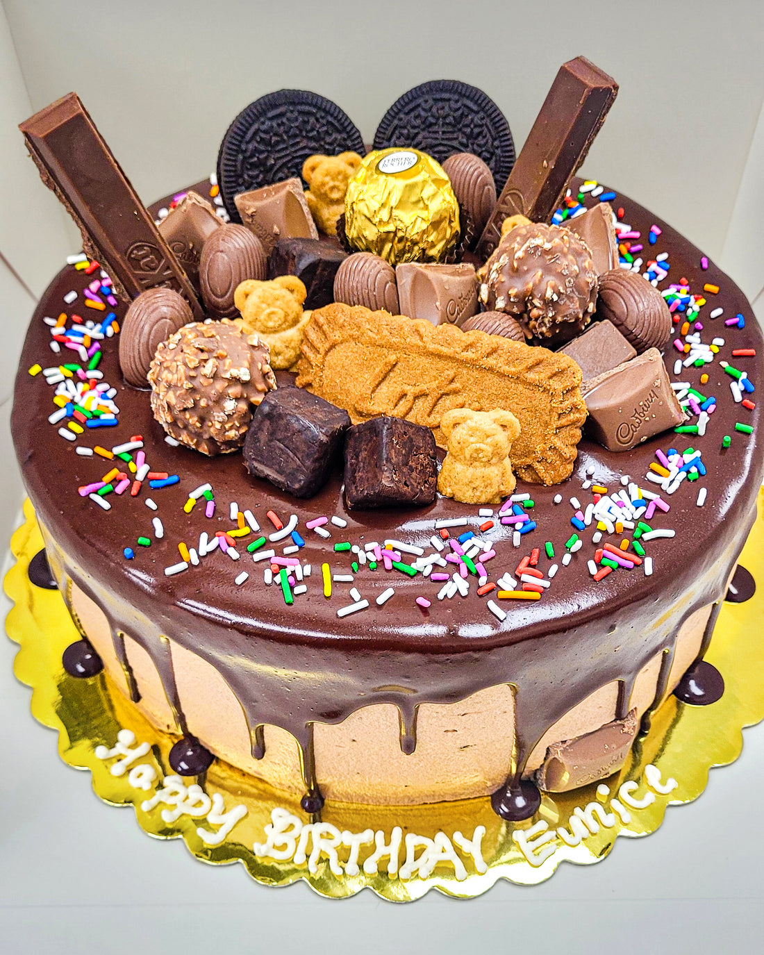 Cookie chocolate cake